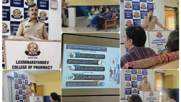 ભરૂચ : લક્ષ્મીનારાયણદેવ કોલેજ ઓફ ફાર્મસી ખાતે સાયબર ક્રાઈમ સેમિનાર યોજાયો, ઓનલાઇન ફ્રોડ અંગે વિદ્યાર્થીઓને માર્ગદર્શન અપાયું…