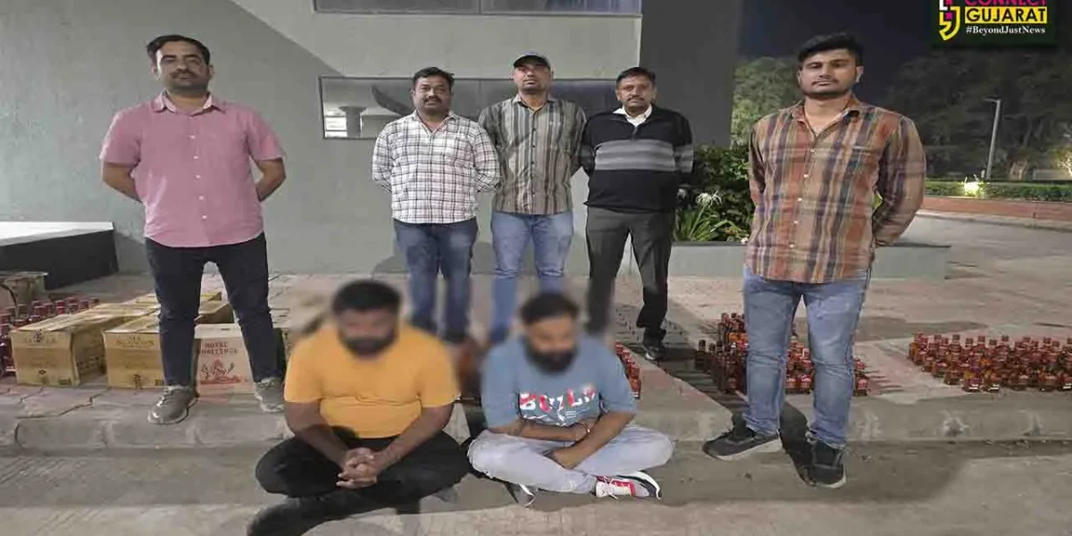 ભરૂચ: ક્રાઇમ બ્રાન્ચે કુખ્યાત બુટલેગરની વિદેશી દારૂના જથ્થા સાથે કરી ધરપકડ