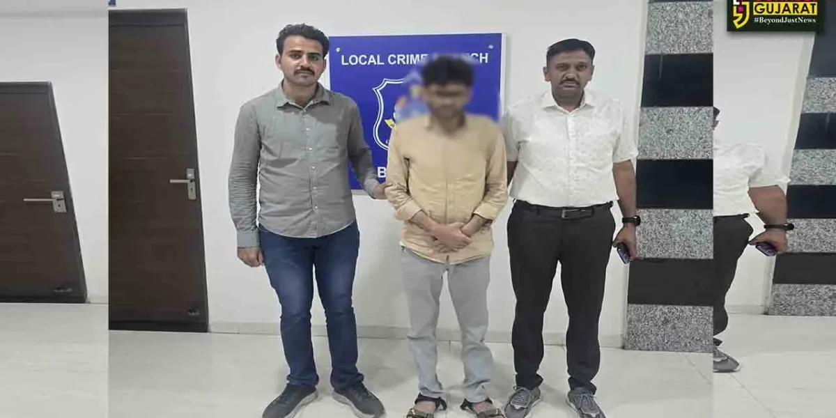 ભરૂચ: વેસ્ટઝ ઓઇલના બનાવટી બિલના કૌભાંડમાં 7 મહિનાથી ફરાર આરોપીની ક્રાઇમ બ્રાન્ચે વડોદરાથી કરી ધરપકડ