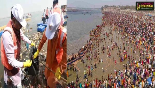 મહાકુંભના સમાપન બાદ સીએમ યોગીએ કરી ગંગામાં સફાઈ,પીએમ મોદીએ ભક્તોની સેવામાં કોઈ કમી રહી હોય તો માંગી માફી