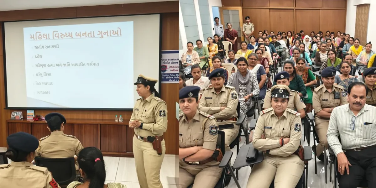 અંકલેશ્વર: પાનોલી પોલીસ ધ્વારા વુમન સેફટી અને સાયબર ક્રાઇમ અવેરનેસ સેમિનારનું આયોજન કરાયું