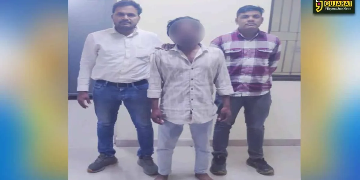 ભરૂચ: ક્રાઇમ બ્રાન્ચે નેત્રંગ પોલીસ મથકના પ્રોહોબિશનના ગુનામાં 8 માસથી ફરાર આરોપીની કરી ધરપકડ