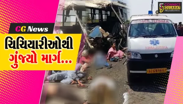 કચ્છ : કેરા-મુંદ્રા રોડ પર ખાનગી મિની બસ અને ટ્રક વચ્ચે ભયંકર અકસ્માત, 5 લોકોના મોત, 4 લોકો ઘાયલ