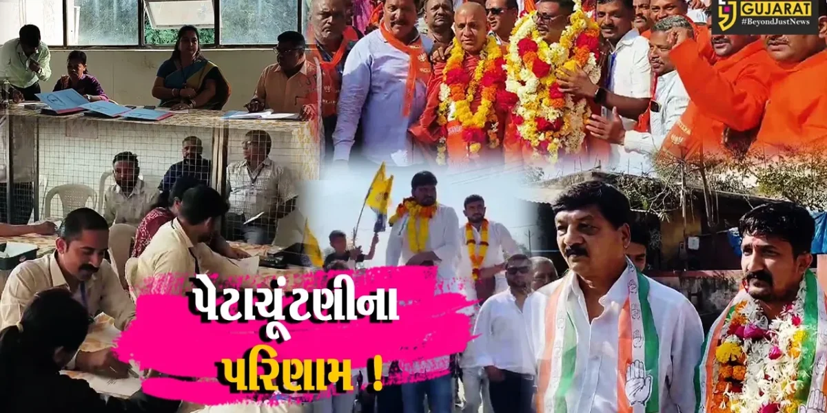 ભરૂચ: ત્રણ બેઠક પર યોજાયેલ પેટાચૂંટણીમાં 2 બેઠક પર ભાજપ- 1 પર કોંગ્રેસનો વિજય, હાંસોટની પંડવાઈ બેઠક કોંગ્રેસે આંચકી