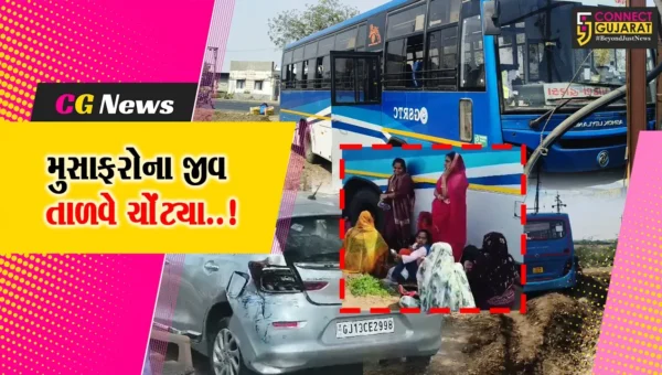 સુરેન્દ્રનગર : એસટી. બસ, કાર અને બાઈક વચ્ચે સર્જાયો ટ્રિપલ અકસ્માત, બસમાં સવાર 7 મુસાફરો ઘાયલ થયા…