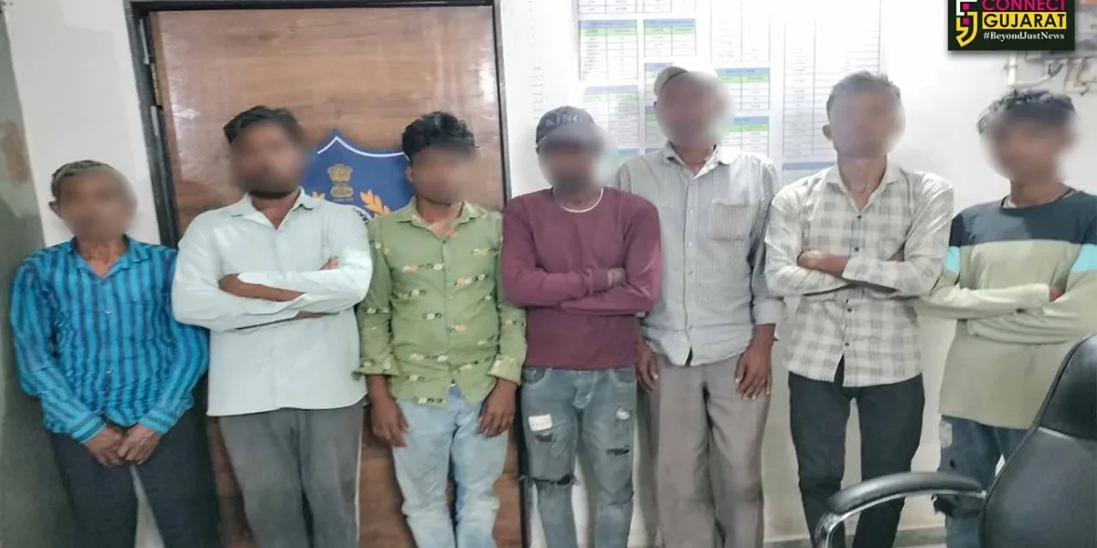 અંકલેશ્વર: તાલુકા પોલીસે બે અલગ અલગ સ્થળોએથી જુગાર રમાડતી મહીલા સહીત આઠ જુગારીયાઓની ધરપકડ કરી