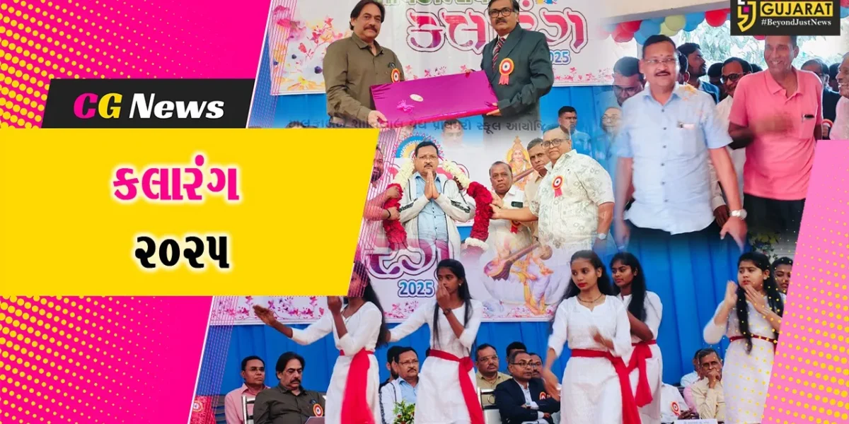અંકલેશ્વર: હાંસોટના ઇલાવ ગામે આવેલ આર.કે.વકીલ હાઈસ્કૂલનો વાર્ષિકોત્સવ કલારંગ 2025 યોજાયો