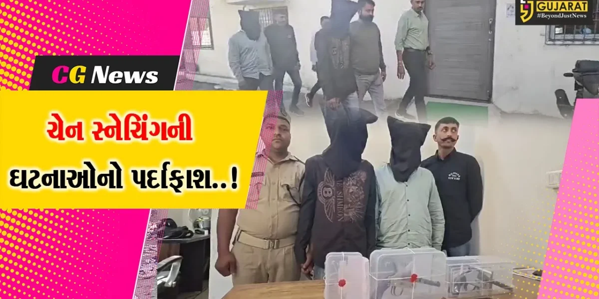 વલસાડ : ચેન સ્નેચિંગના 7 ગુન્હાઓને અંજામ આપતા 2 શખ્સોની પોલીસે કરી ધરપકડ, 2 બંદૂક સહિત 4 કારતૂસ જપ્ત…
