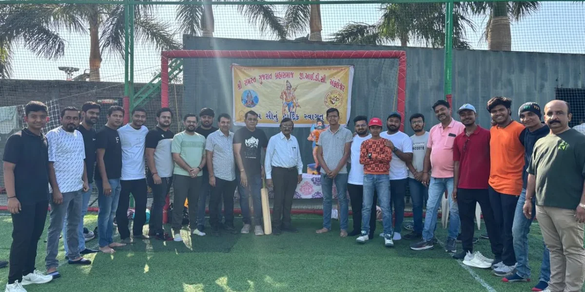 અંકલેશ્વર: સમસ્ત ગુજરાત બ્રહ્મ સમાજ જીઆઇડીસી એકમ દ્વારા બોક્સ ક્રિકેટ ટુર્નામેન્ટ યોજાય