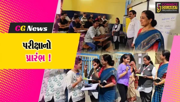ભરૂચ: ધો.12 સામાન્ય-વિજ્ઞાન પ્રવાહની પરીક્ષાનો પ્રારંભ,અધિકારીઓએ વિદ્યાર્થીઓને આપ્યો આવકાર