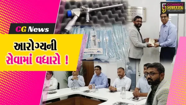 અંકલેશ્વર: જયાબહેન મોદી હોસ્પિટલને ગુજરાત ગાર્ડિયન કંપની દ્વારા એન્ડોસ્પાઇન યુનિટનું અનુદાન અપાયું