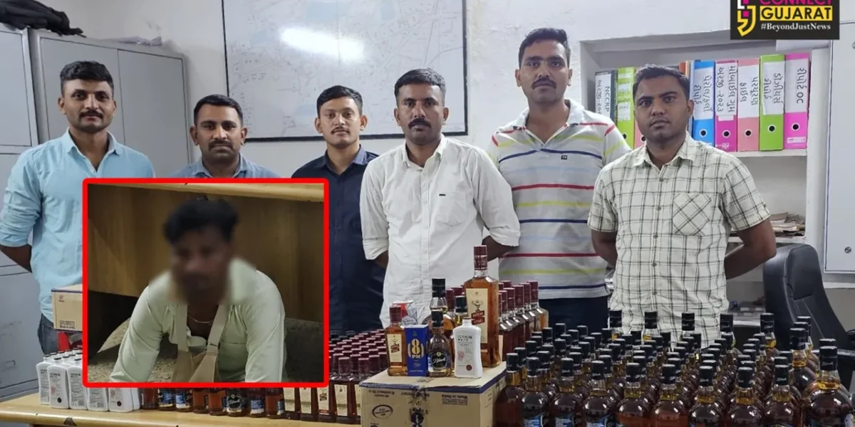 અંકલેશ્વર: એ ડિવિઝન પોલીસે તાડ ફળિયામાંથી વિદેશી દારૂના જથ્થા સાથે બુટલેગરની કરી ધરપકડ