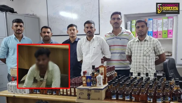 અંકલેશ્વર: એ ડિવિઝન પોલીસે તાડ ફળિયામાંથી વિદેશી દારૂના જથ્થા સાથે બુટલેગરની કરી ધરપકડ