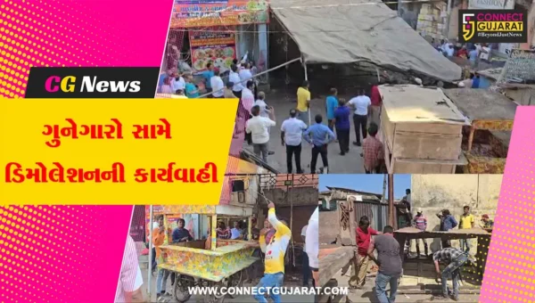 ભરૂચ : NDPSના ગુન્હામાં આરોપીની રેસ્ટોરન્ટનાં ગેરકાયદેસર શેડને જમીનદોસ્ત કરતી પોલીસ