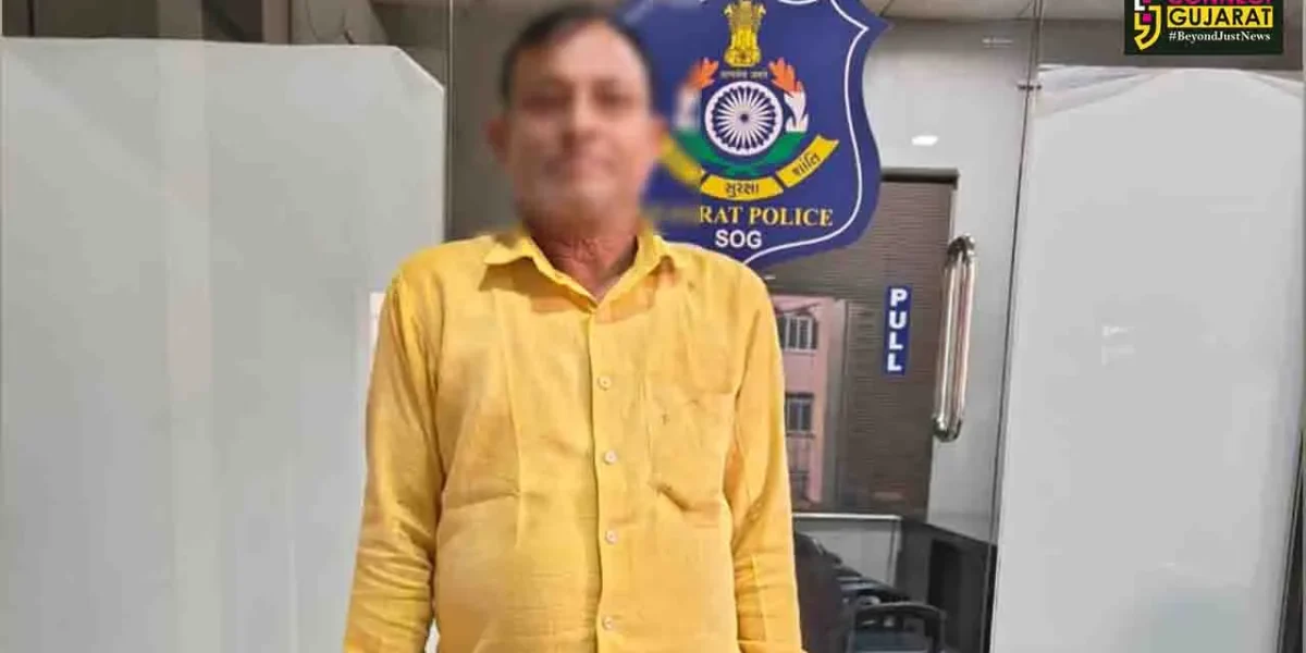 ભરૂચ: સ્પેશ્યલ ઓપરેશન ગ્રુપે NDPS એકટના ગુનામાં 2 વર્ષથી ફરાર આરોપીની કરી ધરપકડ