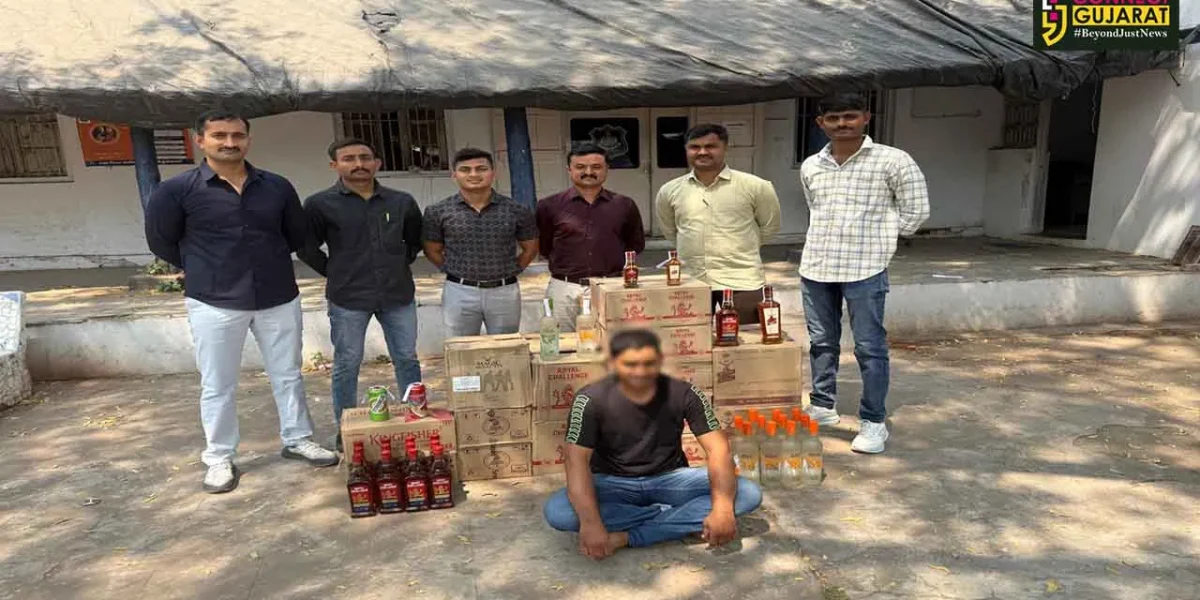 ભરૂચ: એ ડિવિઝન પોલીસે મઢુલી સર્કલ નજીકથી વિદેશી દારૂ ભરેલ કાર સાથે એક ઇસમની કરી ધરપકડ, રૂ.7.47 લાખનો મુદ્દામાલ જપ્ત કરાયો