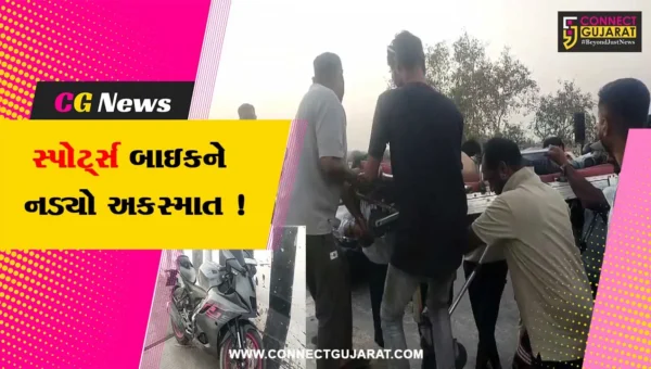 અંકલેશ્વર: સુરવાડી ઓવરબ્રિજ પર સ્પોર્ટ્સ બાઈક રેલિંગ સાથે ભટકાય, એક યુવાનનું મોત