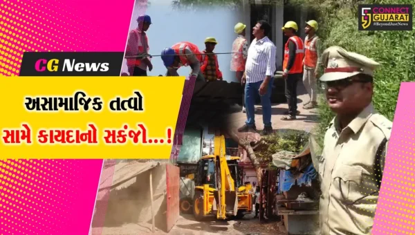 સુરત : લસકાણા કઠોદરા ગામમાં બુટલેગરના ગેરકાયદેસર પતરાના શેડને આખેઆખો તોડી પાડતી પોલીસ