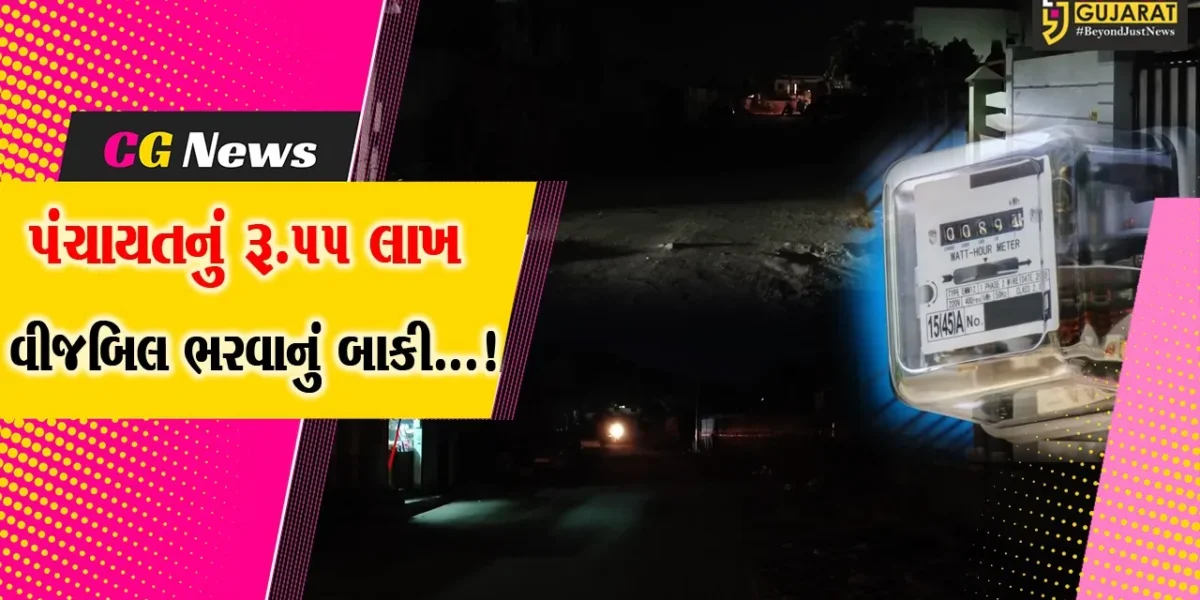 કચ્છ : માધાપર જુનાવાસમાં પંચાયતની ભૂલનો ભોગ ગ્રામજનો બન્યા,સ્ટ્રીટ લાઈટ બંધ રહેતા અંધારપટ છવાયો