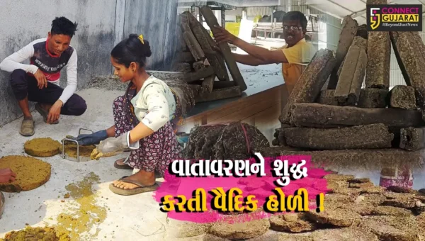 ભરૂચ:વૈદિક હોળીના કારણે પર્યાવરણના જતનની સાથે ધાર્મિક માન્યતાઓનું જતન, લાકડાના વેચાણમાં નોંધપાત્ર ઘટાડો !