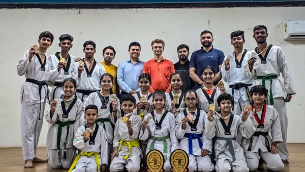 ઓલ ઈન્ડિયા ઓપન નેશનલ ટેકવોન્ડો ચેમ્પિયનશિપમાં ભરૂચના ખેલાડીઓએ 17 મેડલ હાંસલ કર્યો