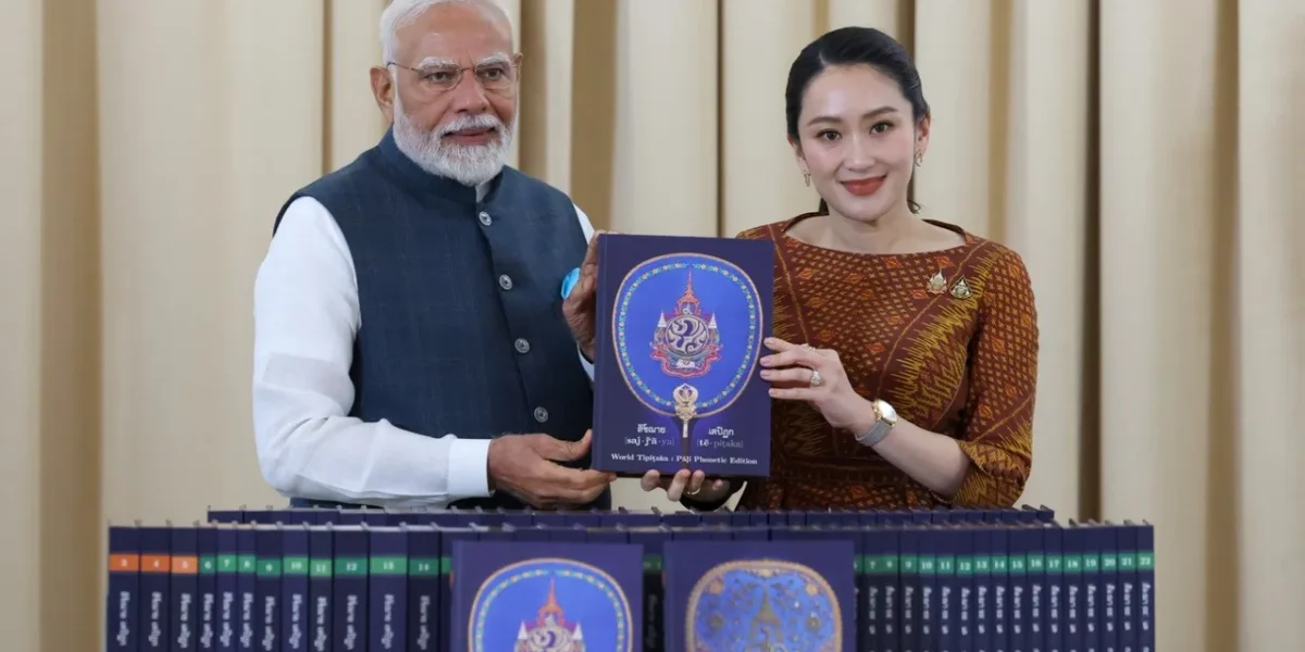 પ્રધાનમંત્રી નરેન્દ્ર મોદી બે દિવસીય થાઈલેન્ડની મુલાકાતે પહોંચ્યા,બંને દેશો વચ્ચે વેપાર સંબંધો પર ચર્ચા