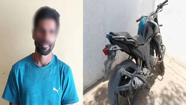 અંકલેશ્વર: સંજાલી ગામેથી ચોરી થયેલ બાઈક સાથે આરોપીની પોલીસે કરી ધરપકડ