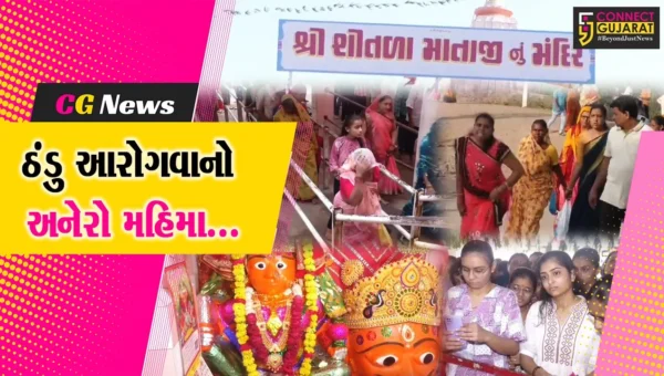 સુરેન્દ્રનગર : ચૈત્રી વદ સાતમે પરિવારની તંદુરસ્તી માટે ઠંડુ આરોગવાનો અનેરો મહિમા, શીતળા માતાના મંદિરે ઉમટ્યું ઘોડાપૂર…