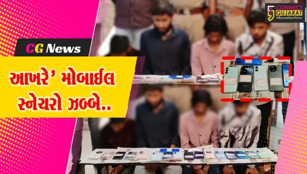 સુરત : મોબાઈલ સ્નેચિંગ કરતી ગેંગનો પુણા પોલીસે કર્યો પર્દાફાશ, 17 મોબાઈલ સાથે 4 શખ્સોની ધરપકડ
