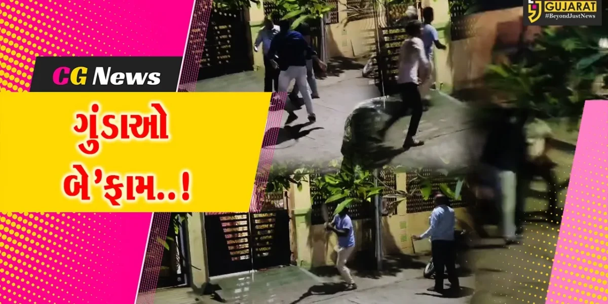 અમદાવાદ : અજીત મીલ ચાર રસ્તા પાસે જૂની અદાવતે તલવારો ઉછળી, ઘટના CCTVમાં કેદ..!