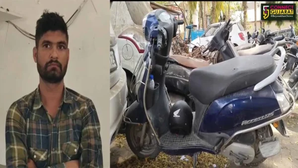 અંકલેશ્વર: એ ડિવિઝન પોલીસે ચોરીના મોપેડ સાથે આરોપીની કરી ધરપકડ