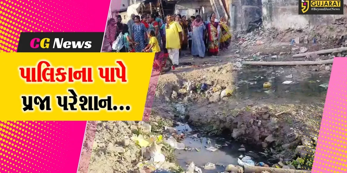 ભરૂચ : ચિંગસપુરા-ગોલવાડ વિસ્તારમાં નગરપાલિકા દ્વારા ગટરલાઇનની અધૂરી કામગીરીથી સ્થાનિકો ત્રસ્ત..!