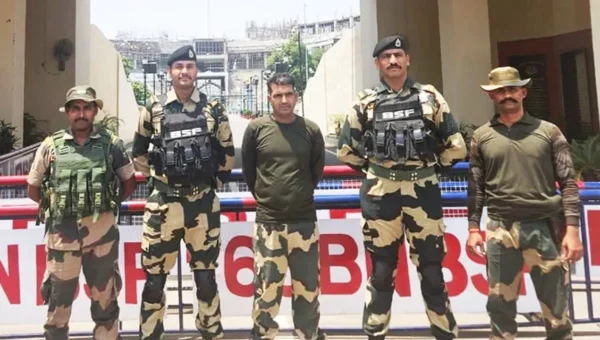 BSF જવાન પીકે સાહુ પાકિસ્તાનથી પરત ફર્યા, ભારતે રેન્જર પણ પરત કર્યું