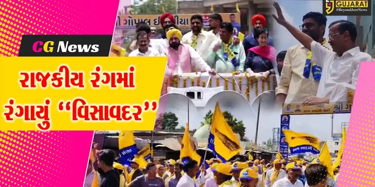 જુનાગઢ : અરવિંદ કેજરીવાલની હાજરીમાં ગોપાલ ઇટાલિયાની જન આશીર્વાદ યાત્રા યોજાય, ચૈતર વસાવા પણ ઉપસ્થિત રહ્યા