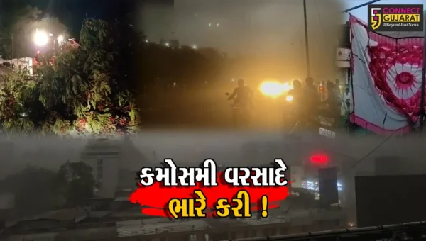 ભરૂચ: મીની વાવાઝોડા અને કમોસમી વરસાદના પગલે ઠેર ઠેર તારાજીના દ્રશ્યો, સરેરાશ 1 ઇંચ વરસાદ નોંધાયો