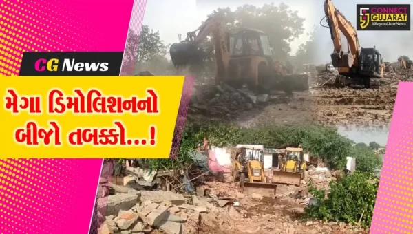 અમદાવાદ : ચંડોળા ડિમોલિશનનો બીજો તબક્કો,ચાર દિવસ ચાલશે કામગીરી, ત્રણ હજારથી વધુ પોલીસ જવાનો તૈનાત