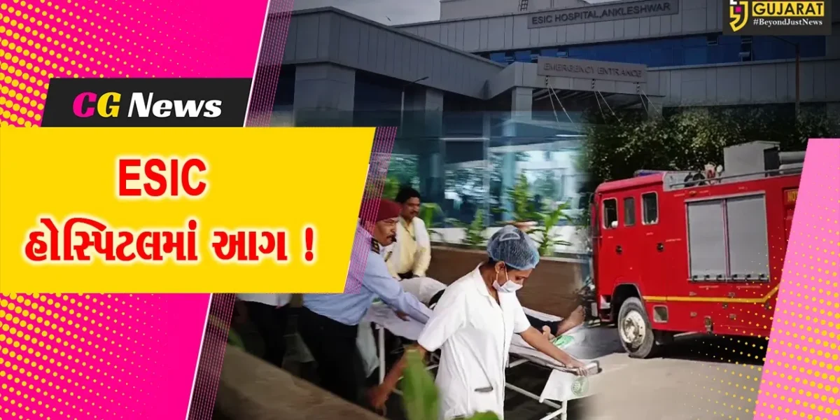 અંકલેશ્વર: ESIC હોસ્પિટલમાં આગ ફાટી નિકળતા દર્દીઓને રેસ્ક્યુ કરાયા, અંતે મોકડ્રિલ જાહેર કરાય