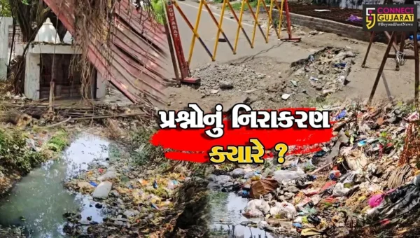 ભરૂચ: વોર્ડ નંબર 7માં આવેલ નવી વસાહતમાં ગંદકી-બિસ્માર માર્ગના પ્રશ્નો, સ્થાનિકોએ નોંધાવ્યો વિરોધ