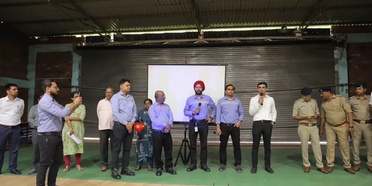 ભરૂચ દહેજ ખાતેની  બિરલા કોપર ટાઉનશીપ ખાતે મોકડ્રીલ યોજાઈ