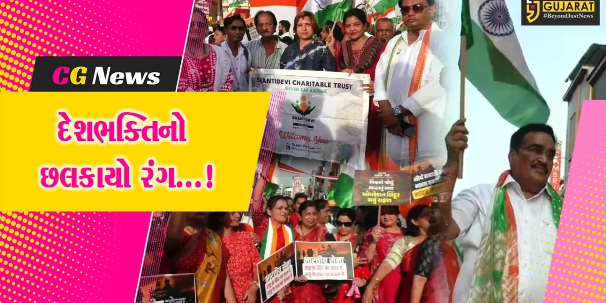સુરત : ભારતીય સેનાના શૌર્યને બિરદાવવા ભવ્ય તિરંગા યાત્રા યોજાઈ,કેન્દ્રીય મંત્રી સહિતના આગેવાનો જોડાયા