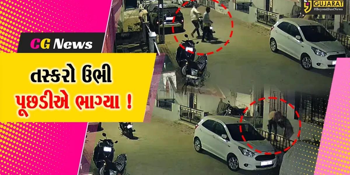 અંકલેશ્વર: દીવા રોડની વાત્સલ્ય સોસા.માં.તસ્કરો ત્રાટકયા, પાડોશી જાગી જતા ઉભી પૂછડીએ ભાગ્યા