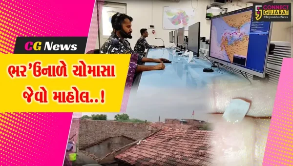 ગુજરાતમાં ભર’ઉનાળે ચોમાસા જેવો માહોલ : વીજળીના કડાકા સાથે કરા પડ્યા, ખેડૂતોના લલાટે ચિંતાની લકીર