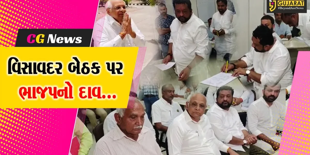 જુનાગઢ : વિસાવદર બેઠક પર પાટીદાર નેતા કિરીટ પટેલને ભાજપની ટિકિટ, મુખ્યમંત્રીની ઉપસ્થિતિમાં વિશાળ જાહેરસભા યોજાય…