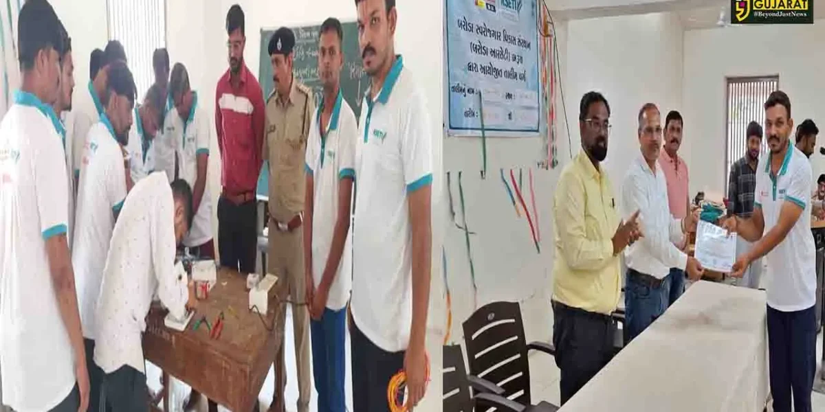 ભરૂચ જિલ્લા જેલમાં બંદીવાનોએ હાઉસ વાયરિંગ તાલીમ પૂર્ણ કરતા પ્રમાણપત્ર એનાયત કરાયા…
