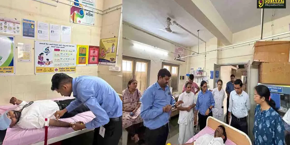 અંકલેશ્વર: CISF યુનિટ અને સિસોદ્રા આરોગ્ય કેન્દ્ર દ્વારા રક્તદાન શિબિર યોજાય, 31 યુનિટ રક્ત એકત્રિત કરાયુ