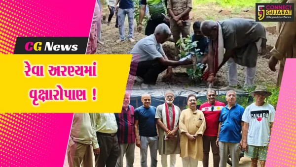 અંકલેશ્વર: વિશ્વ પર્યાવરણ દિવસ નિમિત્તે રેવા અરણ્ય ખાતે વૃક્ષારોપાણનો કાર્યક્રમ યોજાયો