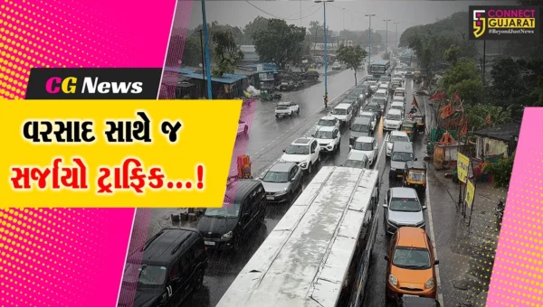 અંકલેશ્વર : મેઘરાજાના ગાજવીજ સાથે આગમન બાદ મહાવીર ટર્નીંગથી લઈને વાલિયા ચોકડી સુધી સર્જાયો ટ્રાફિક