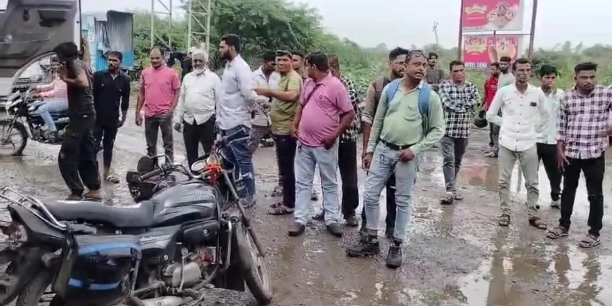 ભરૂચ: આમોદની સમાચોકડી નજીક ટ્રકે બાઇકને ટક્કર મારતા અકસ્માત, બાઈક સવાર મહિલાને ગંભીર ઇજા