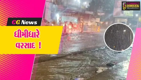 ભરૂચ: મેઘરાજાના શ્રાવણના સરવરીયા, ઠેર ઠેર વરસાદ વરસતા વાતાવરણમાં ઠંડક