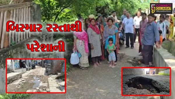 ભરૂચ : વોર્ડ નં. 8: ન્યુ આનંદ નગરથી આલી તળાવ સુધીનો રસ્તો બન્યો બિસ્માર,નાળુ તૂટતા સ્થાનિક લોકોને પડી રહી છે મુશ્કેલી
